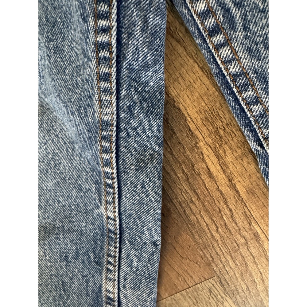 Vintage Levis White Label Jeans Womens 13 San Francisco Blue Pockets High Rise - Picture 4 of 14